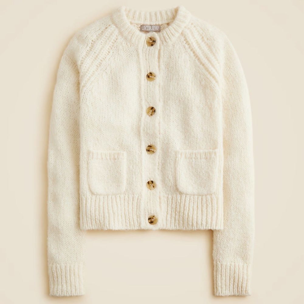 J. Crew Raglan Cardigan Sweater - Picture 2 of 3